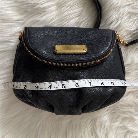 Marc by Marc Jacobs Natasha Black Leather Crossbody Bag - Picture 14 of 16